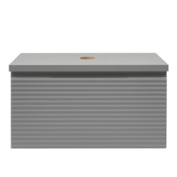 Koupelnová skříňka pod umyvadlo Naturel Savona 98x43x44,8 cm šedá mat SAVONA100GMD