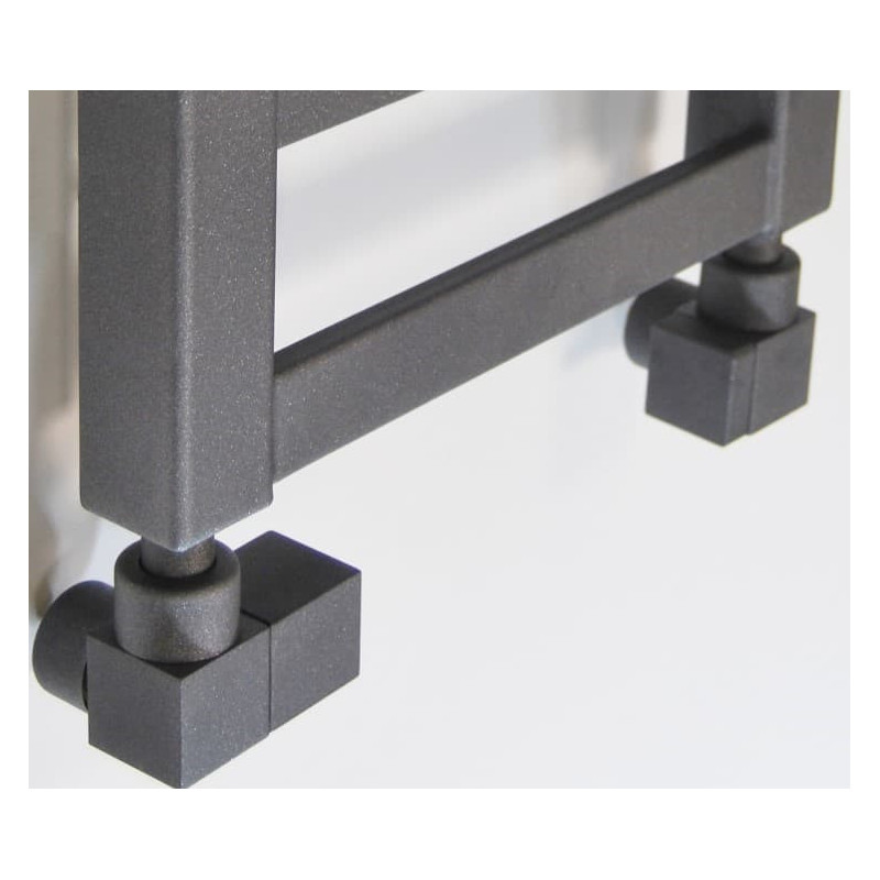 rad.ventil QUATTRO černý Levý na plast