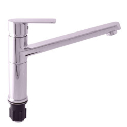 Dřezová baterie RAV SLEZÁK Vltava s otočným ramínkem chrom VTE404.0