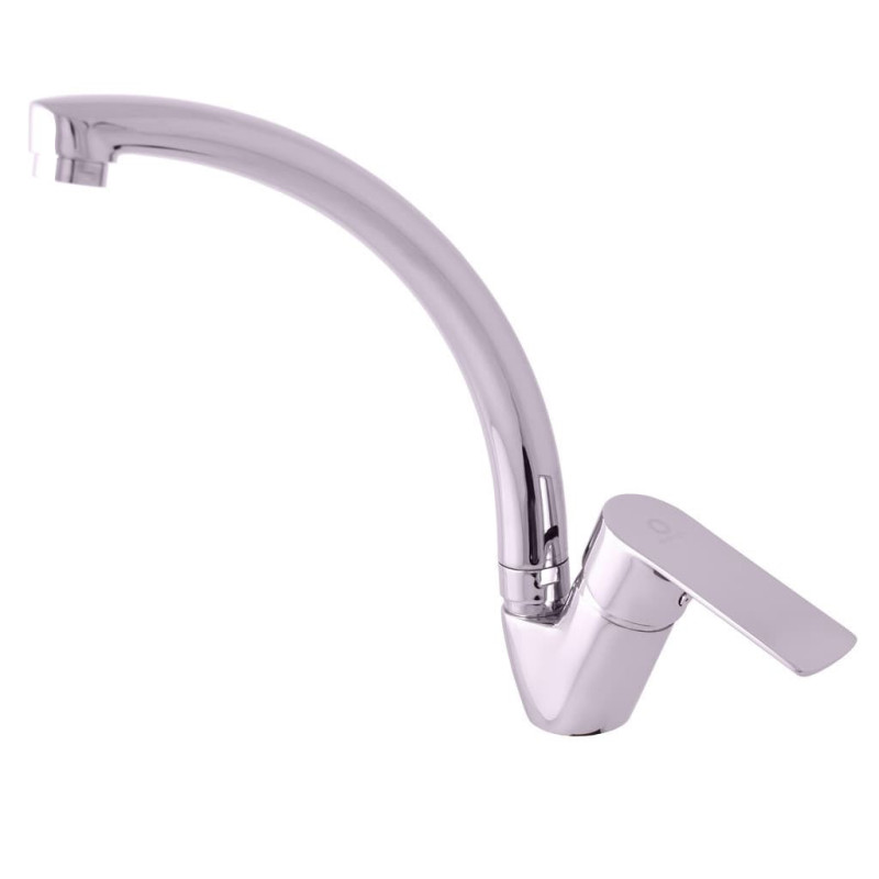 Dřezová baterie RAV SLEZÁK Vltava s otočným ramínkem chrom VTE406.0/3