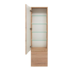 Koupelnová skříňka vysoká Naturel Savona 40,2x157x21,7 cm dub halifax SAVONAV40DH