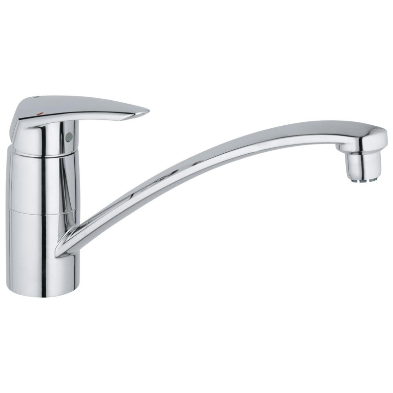 Dřezová baterie GROHE Eurodisc s otočným ramínkem chrom 33771001