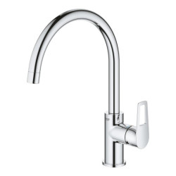 Dřezová baterie GROHE BauLoop 2020 s otočným ramínkem chrom 31232001