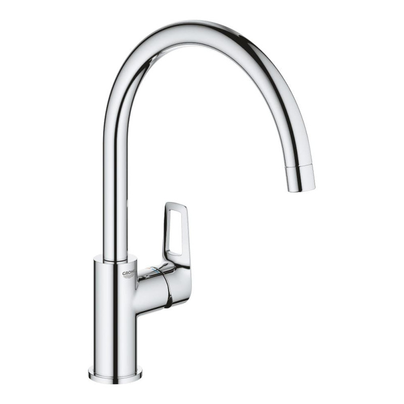 Dřezová baterie GROHE BauLoop 2020 s otočným ramínkem chrom 31232001