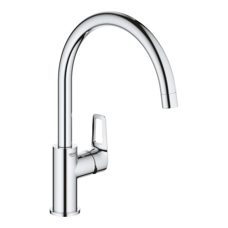 Dřezová baterie GROHE BauLoop 2020 s otočným ramínkem chrom 31232001