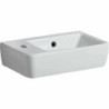 Umývátko Geberit Selnova 40x25 cm otvor pro baterii vlevo 501.518.00.7