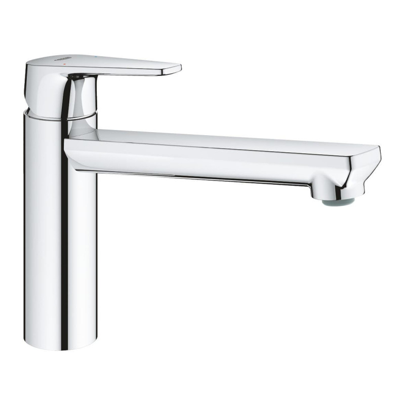 Dřezová baterie GROHE BauEdge 2020 s otočným ramínkem chrom 31693000