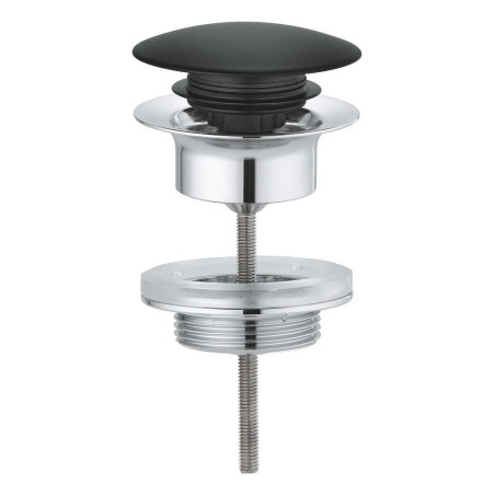 Výpust k umyvadlu 5/4 GROHE velvet black 65807KS0