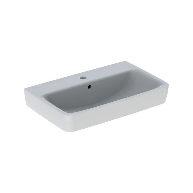 Umyvadlo Geberit Selnova 65x40 cm otvor pro baterii uprostřed 501.890.00.7
