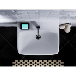Umývátko Geberit Selnova 45x35 cm otvor pro baterii uprostřed 500.322.01.7