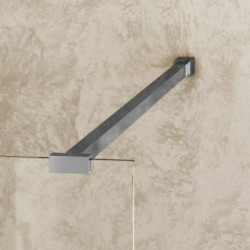 Sprchová zástěna walk-in 140 cm Roth MELINA line MI TWF 140200 VPE