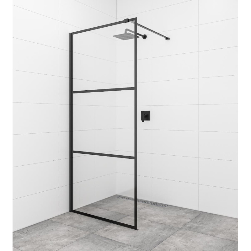 Sprchová zástěna walk-in 110 cm SAT Walk-in SIKOWI110CP