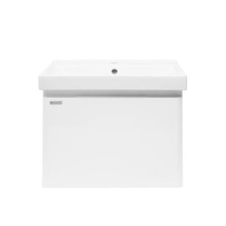 Koupelnová skříňka s umyvadlem Naturel Ancona 60x46 cm bílá lesk ANCONA260BLU