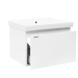 Koupelnová skříňka s umyvadlem Naturel Ancona 80x46 cm bílá lesk ANCONA280BLU