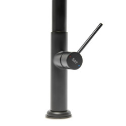 Dřezová baterie SAT s vytahovací sprškou, 2 proudy černá SATBSD288C