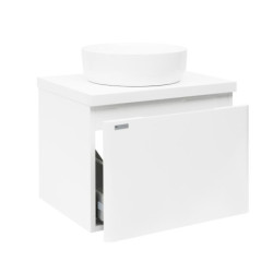 Koupelnová skříňka pod umyvadlo Naturel Ancona 80x46 cm bílá lesk ANCONA280BLD