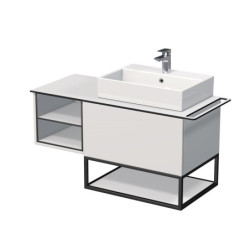 Koupelnová skříňka pod umyvadlo Naturel Oxo 110x58x50 cm měď mat OXO110P601ZKDPM