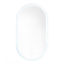 Zrcadlo s LED osvětlením, vyhřívanou fólií a senzorem Naturel Project 40x80 cm ZPROV8040LED