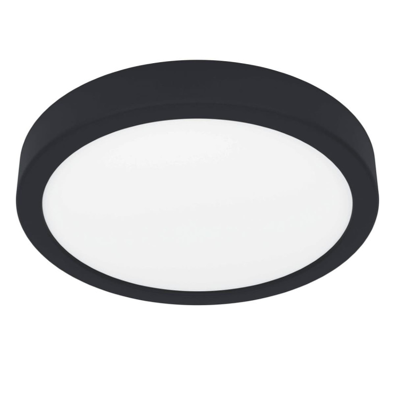 Stropní světlo do koupelny Eglo Fueva ocel černá 900653