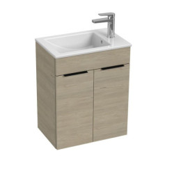 Koupelnová skříňka s umyvadlem Jika Cube 50x43x62,2 cm jasan H4536411765141