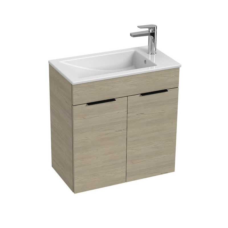 Koupelnová skříňka s umyvadlem Jika Cube 60x43x62,2 cm jasan H4536311765141