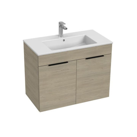 Koupelnová skříňka s umyvadlem Jika Cube 80x43x62,2 cm jasan H4537521765141