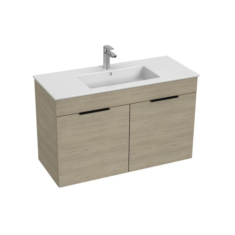 Koupelnová skříňka s umyvadlem Jika Cube 100x43x62,2 cm jasan H4536511765141