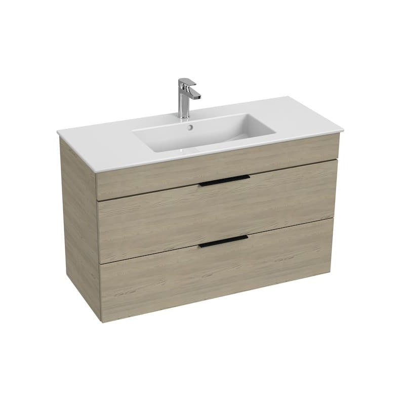 Koupelnová skříňka s umyvadlem Jika Cube 100x43x62,2 cm jasan H4536521765141