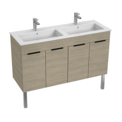 Koupelnová skříňka s umyvadlem Jika Cube 120x43x62,2 cm jasan H4536611765141