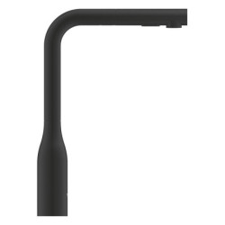 Dřezová baterie GROHE Essence s vytahovací sprškou, 2 proudy phantom black 30504KF0