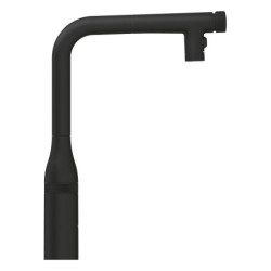 Dřezová baterie GROHE Essence s vytahovací sprškou, 2 proudy phantom black 31892KF0