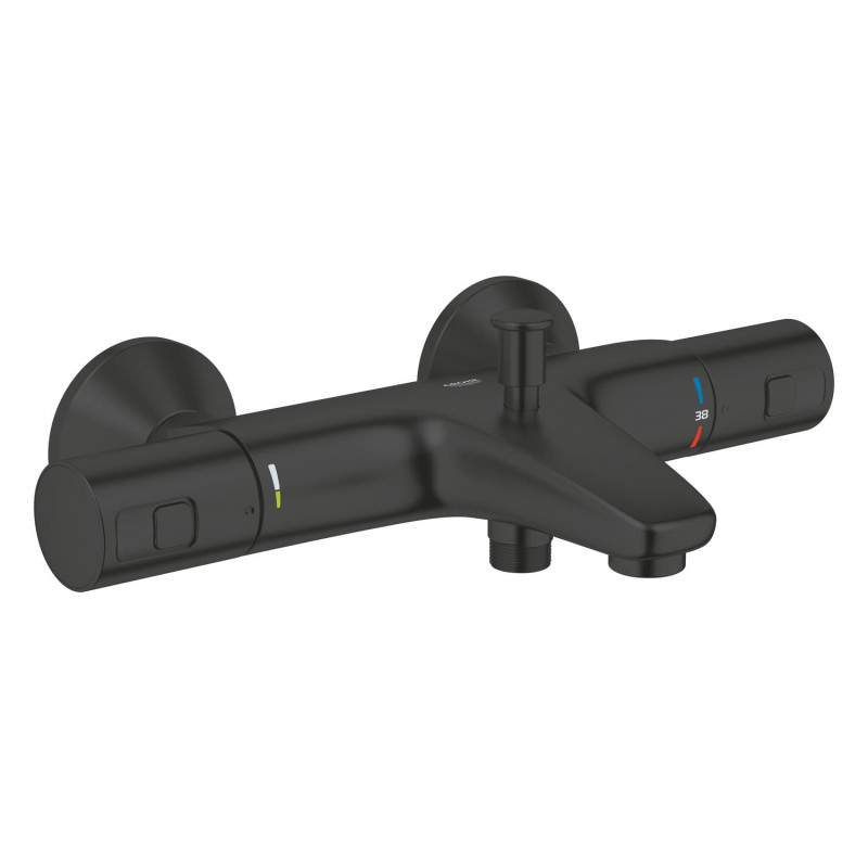 Vanová baterie GROHE Precision s přepínačem 150 mm matte black 345982430