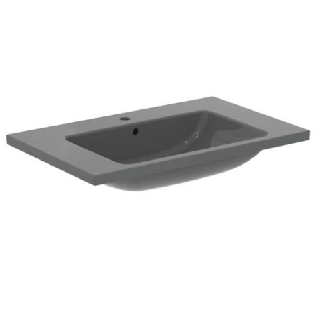 Nábytkové umyvadlo Ideal Standard I.life B 81x51,5 cm glossy grey otvor pro baterii uprostřed T460458