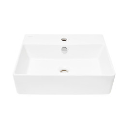 Závěsné umyvadlo VitrA Nuo 50x44 cm otvor pro baterii uprostřed 7431-003-0001