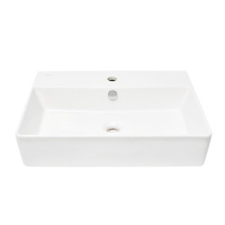 Závěsné umyvadlo VitrA Nuo 60x44 cm otvor pro baterii uprostřed 7432-003-0001