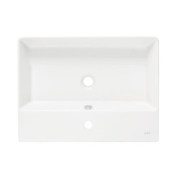 Závěsné umyvadlo VitrA Nuo 60x44 cm otvor pro baterii uprostřed 7432-003-0001