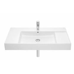 Umyvadlo Roca Inspira 100x49 cm otvor pro baterii uprostřed A32752A000