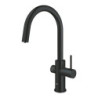 Dřezová baterie GROHE Blue Home s výpustí velvet black 31541KS0