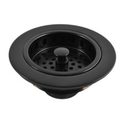 Výpust k dřezu RAV SLEZÁK černá matná MD0819CMAT