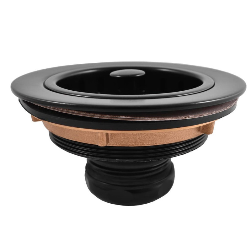 Výpust k dřezu RAV SLEZÁK černá matná MD0819CMAT