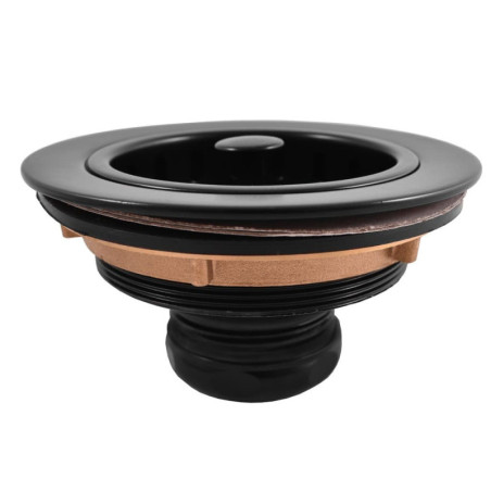 Výpust k dřezu RAV SLEZÁK černá matná MD0819CMAT