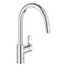 Dřezová baterie GROHE BauLoop s vytahovací sprškou chrom 30543000