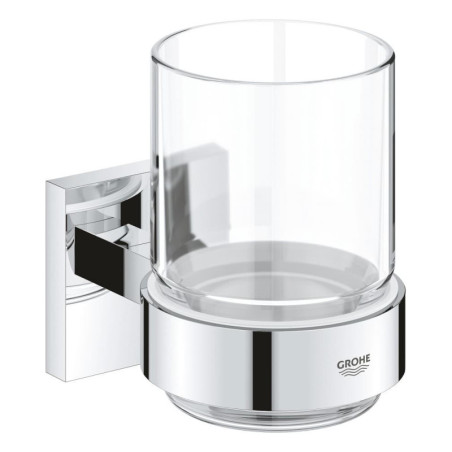 Sklenička GROHE Start Cube Accessoriess držákem chrom 41097000