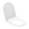 WC prkénko Glacera duroplast bílá AL030S