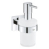 Dávkovač mýdla GROHE Start Cube Accessoriess držákem chrom 41098000