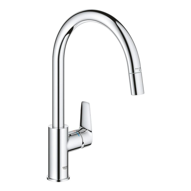 Dřezová baterie GROHE Start Edge chrom 30551000
