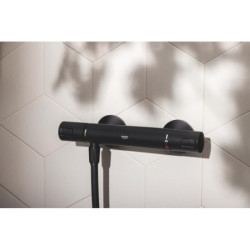 Sprchová baterie GROHE Precision Start bez sprchového setu black matt 345942430