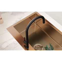 Dřez SAT Aurum rose gold SATSINK6845BRG