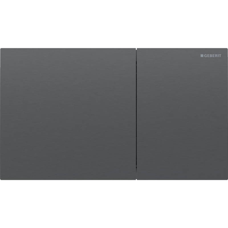 Ovládací tlačítko Geberit Sigma70 ocel černý chrom mat 115.622.QD.1