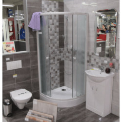 Sprchová vanička čtvrtkruhová Multi 80x80 cm akrylát ABSNEW80S